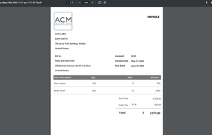 Create Invoice screenshot 3