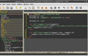 Vim screenshot 1