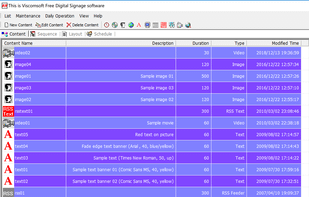 Digital Signage Software - AV Manager screenshot 1