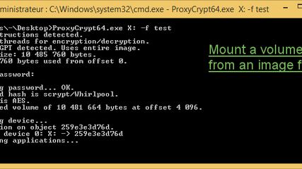 ProxyCrypt screenshot 1