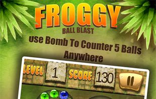 Froggy Ball Blast screenshot 3