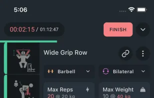 Blastworkout screenshot 1