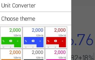 Choose theme/color that you like