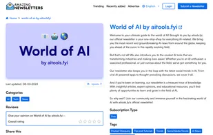 Amazing Newsletters screenshot 1