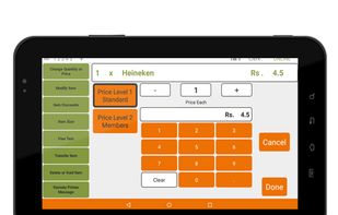 Android POS Software screenshot 1
