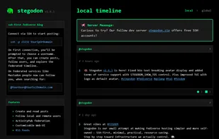 Stegodon (Blogging) screenshot 1