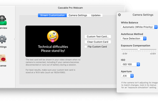 Cascable Pro Webcam screenshot 1