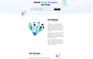 Preview of Writing Gem website