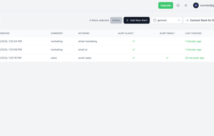 Keyword Notifier screenshot 1