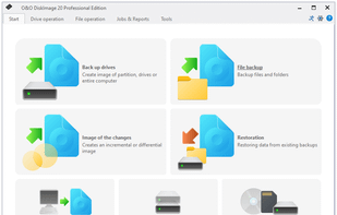 O&amp;O DiskImage screenshot 1