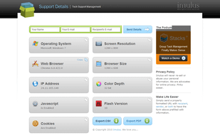 Support Details screenshot 1