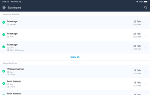 SimplyBook.me screenshot 1