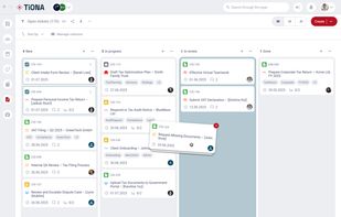 Kanban board