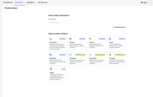 Name your project, upload files or connect integrations. LingoHub automatically detects file types and languages, suggests the best setup, and lets you start translating right away in the editor.