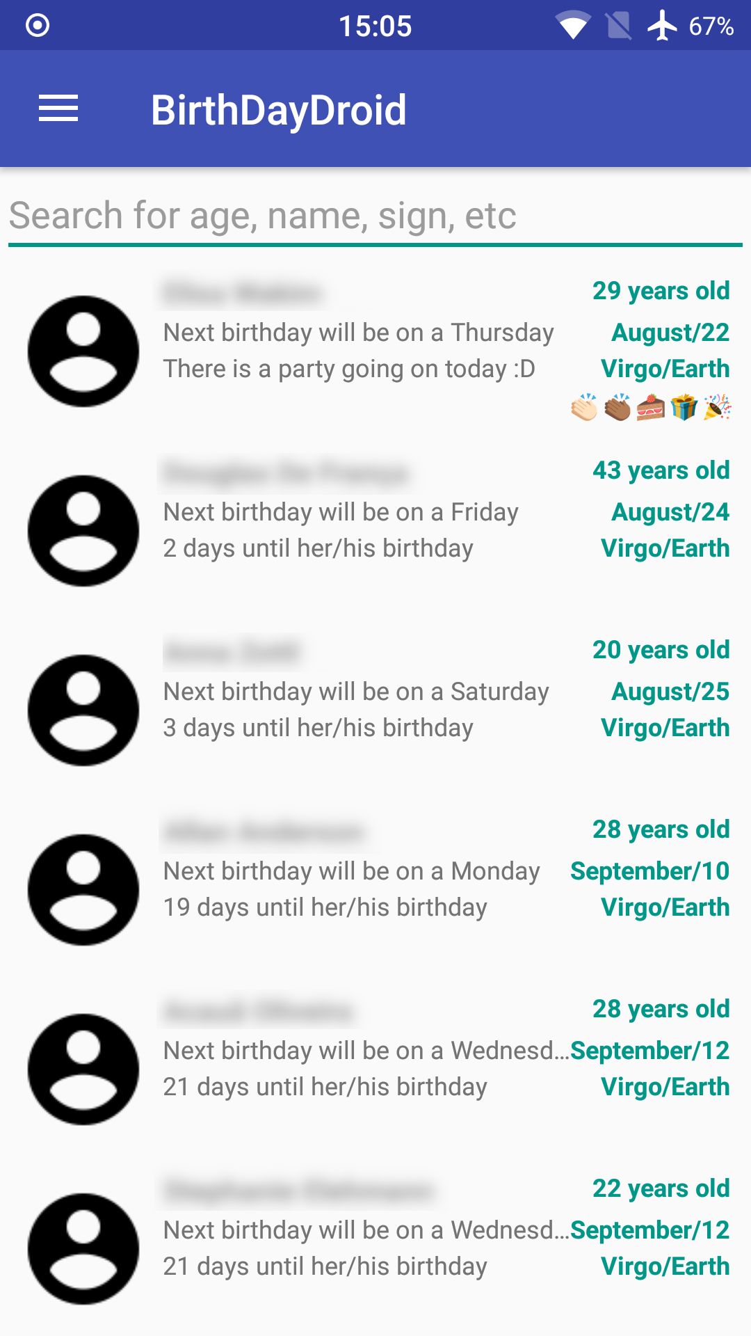 BirthDayDroid Alternatives and Similar Apps | AlternativeTo