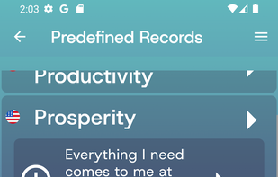 Affirmations Lab. screenshot 2