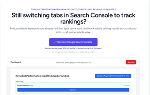 Keyword Analytics screenshot 1