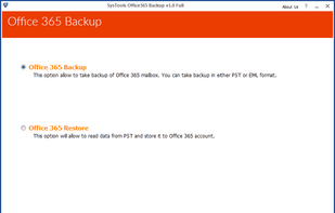 EmailDoctor Office 365 Backup Tool screenshot 2