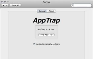 AppTrap screenshot 1