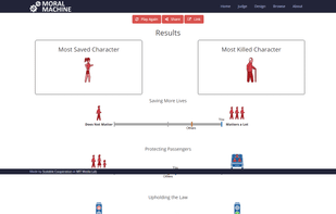 Moral Machine screenshot 1