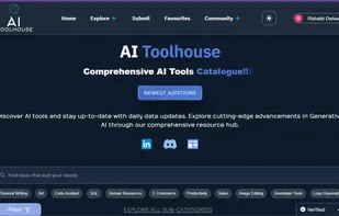 AI Toolhouse Home Page