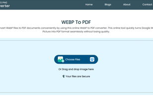 Webp to PDF