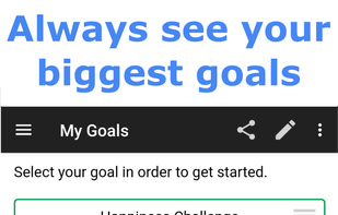 VidaGoals – Goal Setting for a Fulfilled Life screenshot 2
