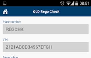 QLD Rego Check screenshot 2