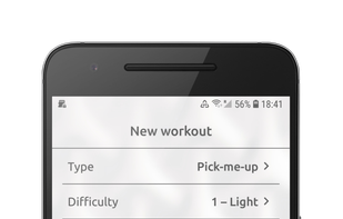 Basic options: Type, Difficulty, Duration