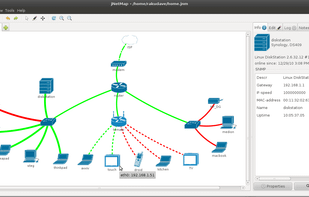 jNetMap screenshot 1