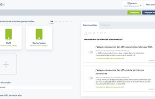 Configure your Opt-in for the acceptance of your general conditions and for the acceptance of your treatments