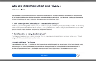 Beginner Privacy screenshot 1