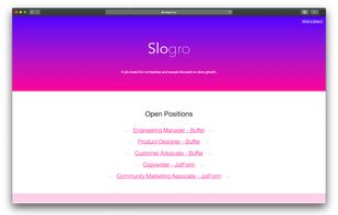 Slogro screenshot 1
