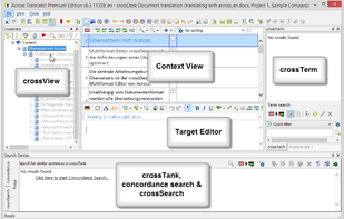 Across Translation Management screenshot 3