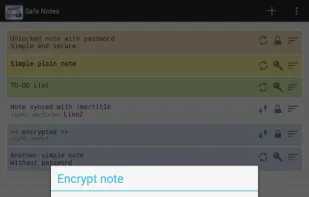 Protectedtext (Safe Notes) screenshot 1