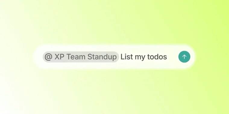 Granola adds @ mention for meeting notes in Chat image