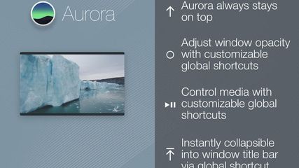 Aurora floating browser screenshot 1