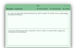 Klaro screenshot 1