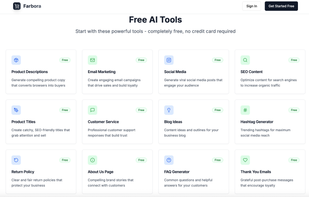 Free Ai Business Tools