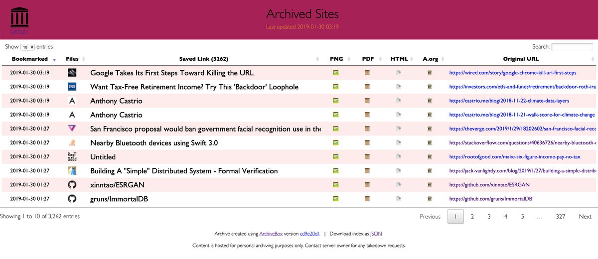 ArchiveBox Alternatives 25+  Archiving Services and similar apps