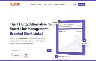 QuitURL is the Best URL Shortener Tool for anyone looking for a secure, fast, and affordable solution to manage and brand their links with ease. Built by Deep Thinkar LLC, QuitURL goes beyond simple shortening by offering powerful features like branded short links, bio pages, QR codes, smart analytics, custom domains, and advanced targeting options. Whether you’re a creator, marketer, business....
