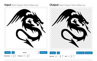 Vectorizer.io screenshot 2