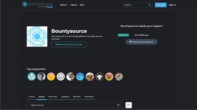 BountySource screenshot 1
