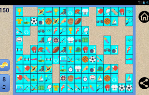 Sport theme without timer. Large grid size.