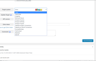 MiragetConnector - User Interface Screenshot