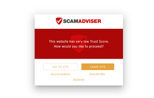 ScamAdviser screenshot 1