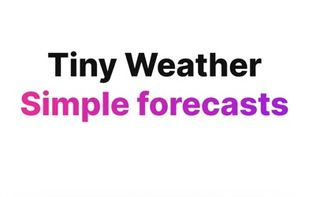 Tiny Weather screenshot 1