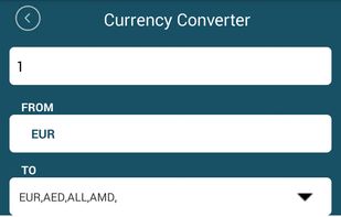 Free Currency Converter screenshot 1