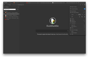 Night Owl (Firefox Theme) screenshot 1