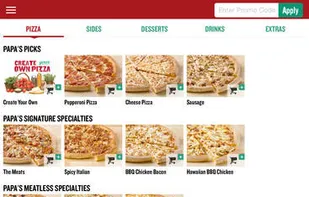 Papa John's Pizza screenshot 3